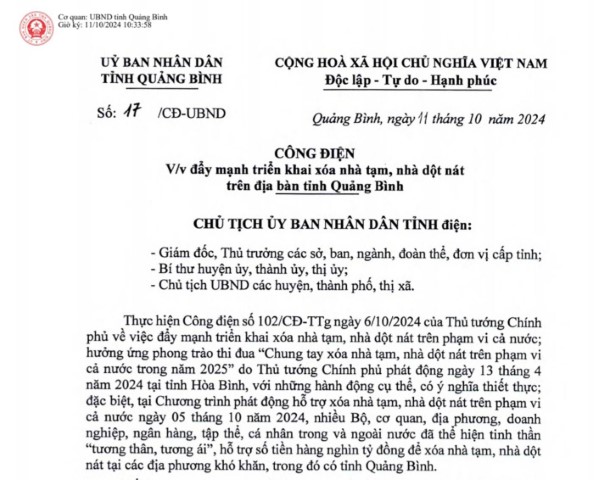 Đẩy mạnh triển khai xóa nhà tạm, nhà dột nát trên địa bàn tỉnh Cập nhật lúc 21:25 11/10/2024